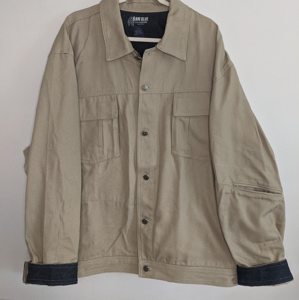 RAW BLUE Classic Urban Demin Men's Jacket 2XL